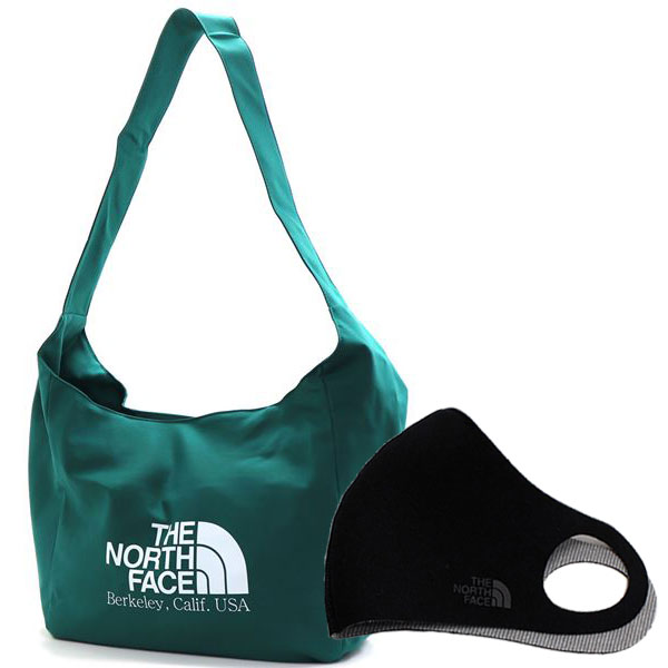 マスクセット ショルダーバッグ レディース メンズ BIG LOGO SHOULDER BAG グリーン NN2PQ15K GRE 7,980円