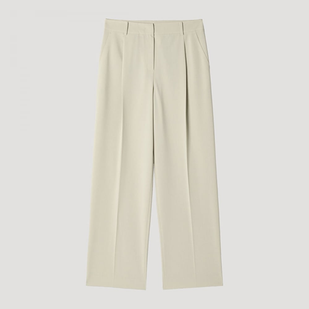 [シーズミス] ピンタックワイドセットアップパンツ_SWSSLP22090