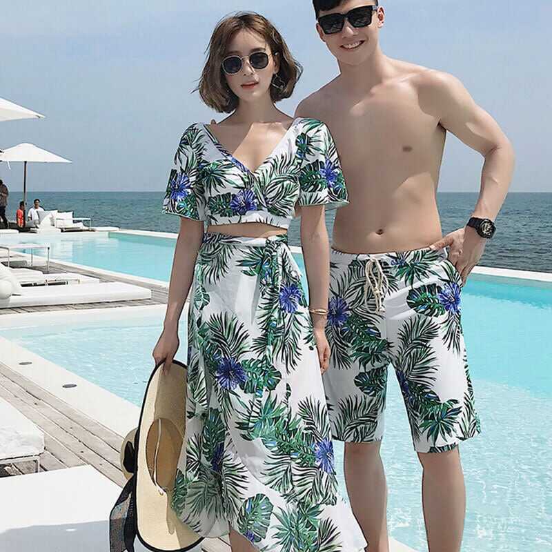 水着 ビキニ スイムウェア レディース メンズ ショートパンツ ハーフパンツ ロングスカート 二の腕カバー 大人可愛い きれいめ セクシー シンプル カジュアル おしゃれ 主役級 存在感 wsw020