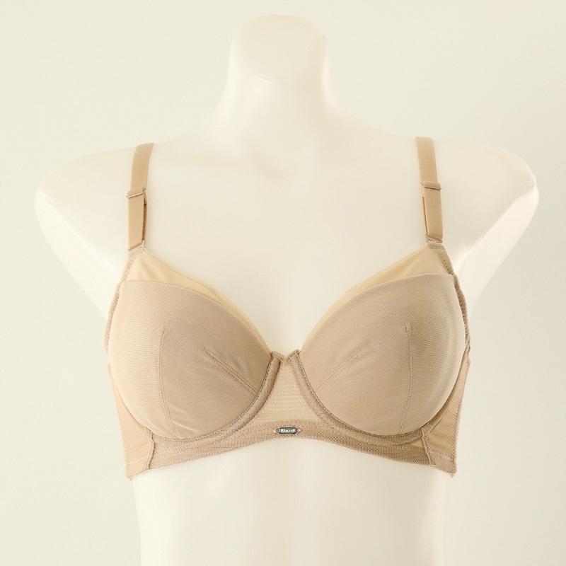 胸が小さく見えるコンパクトメイクアップブラジャーBカップ(WBR1948B)