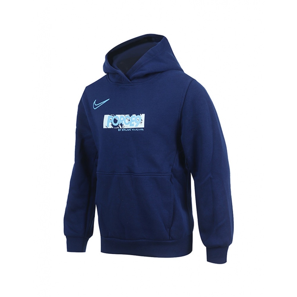 ナイキジュニア起毛フーディークラブフリースエリングホーランドフォース 9 パーカー