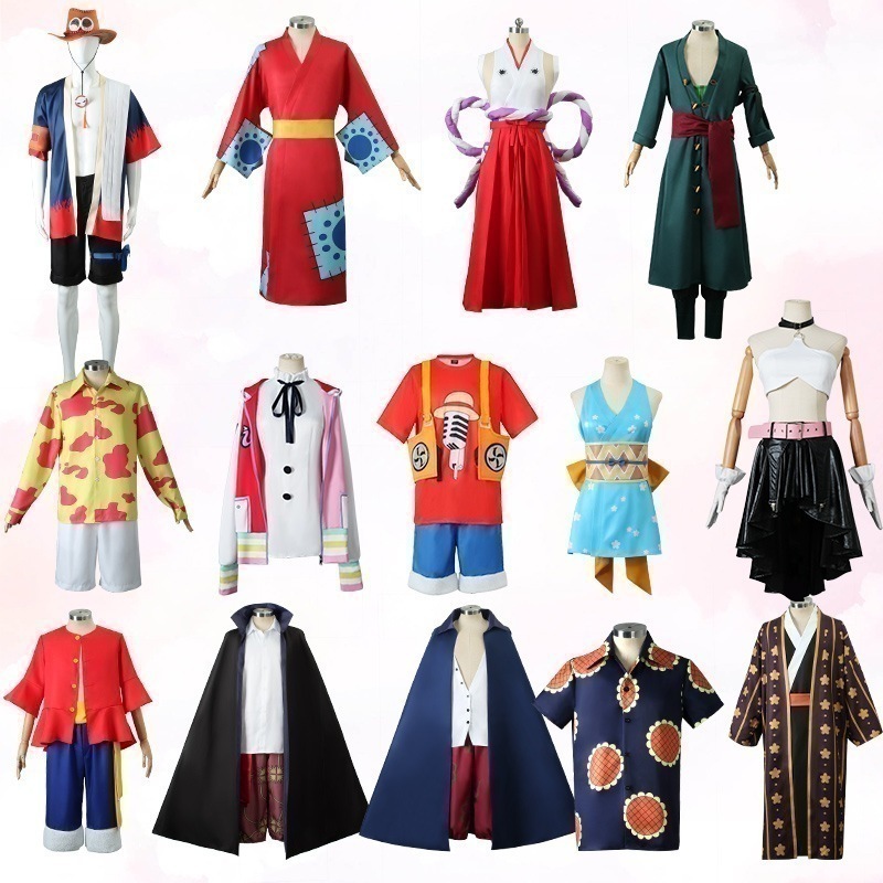 ワンピースコスプレ服ワンピースred剧场版世界歌姫ウタウタコスプレ衣装ジャケット