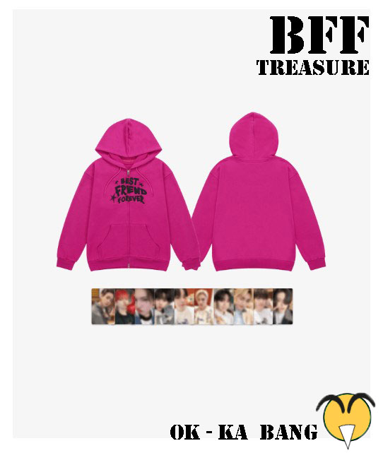 TREASURE [BFF] TREASURE ZIP-UP HOODIE_TYPE 2