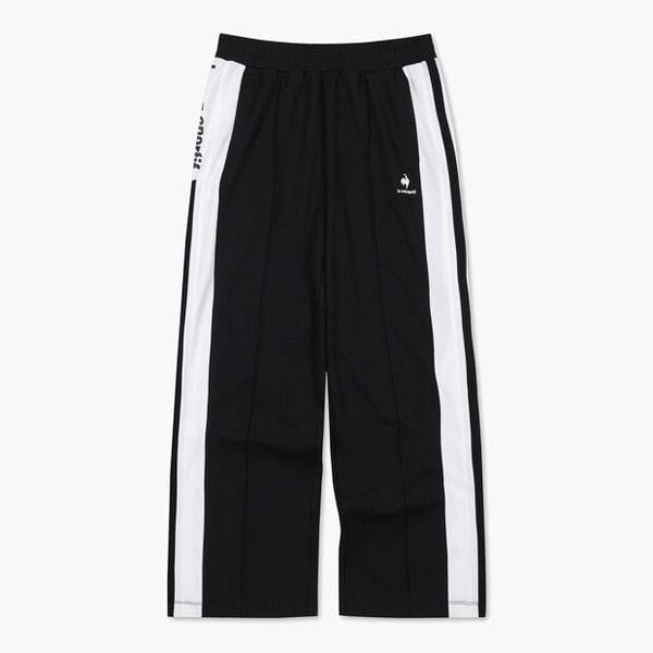 [在庫切れ][70% OFF] サンデーワイドトラックパンツ BLK / QP123TFP32 / 男女共用