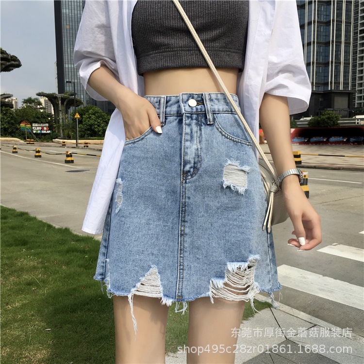 夏のニュースタイルレディースハイウエストシンパッケージスカート2021韓国レディーススカート1688 海外並行輸入正規品 無料長期保証