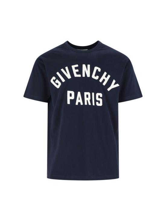 GIVENCHY Men T-Shirts BM71NK3YRS 411 Blue