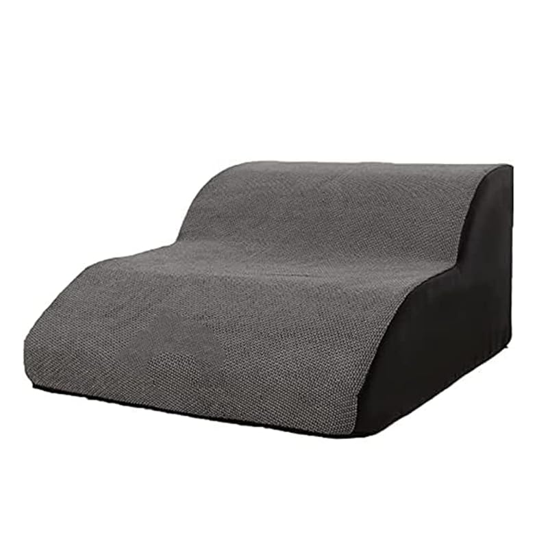 犬 階段 犬用踏み台 ペット用品 ペット階段 2/3段 犬用ステップ 小型犬 老犬介護 怪我防止 滑り止め 高密度フオーム 洗えるカバー 介護用 安全 耐久 心地よい (2段-C) 5,473円