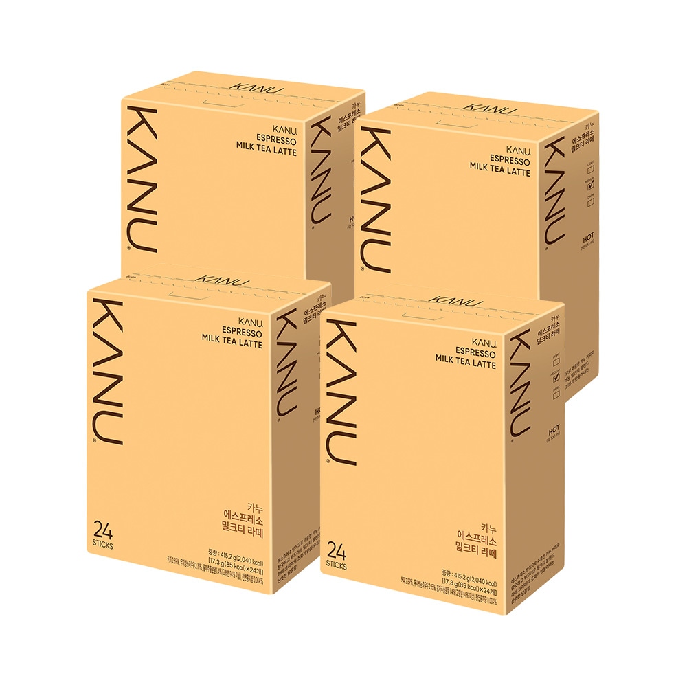 エスプレッソ ミルクティー ラテ 24本 x 4箱 計96本