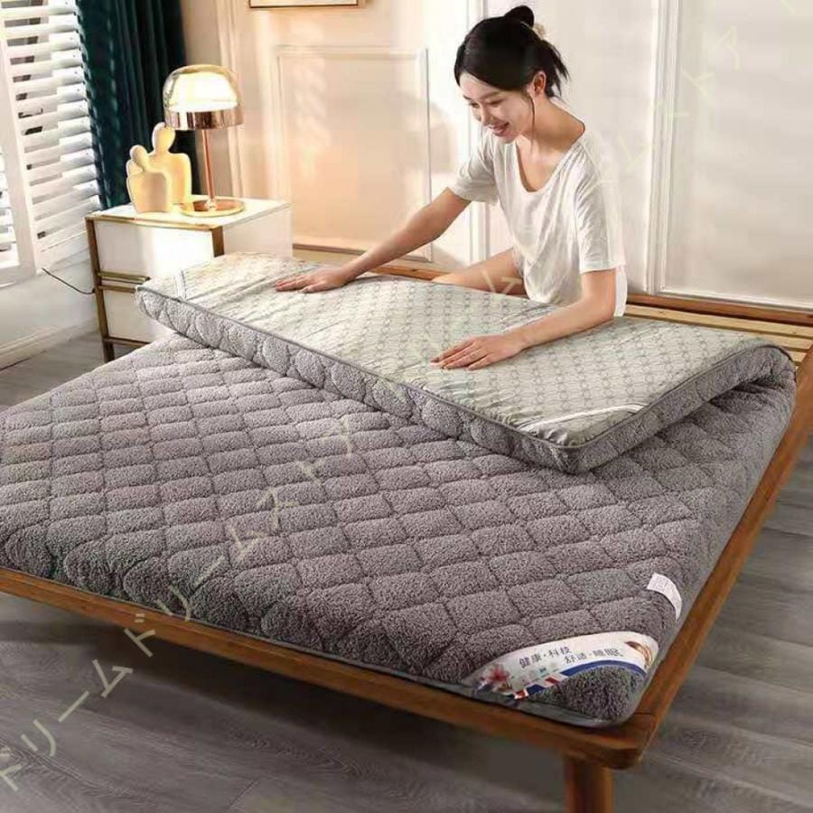 暖かい 防ダニ キルティングマット 防臭 マイクロファイバー 厚い 高反発敷布団 ベッドパッド 汗取り 通気 セミダブル 北欧 快適睡眠 一人用 ファミリー