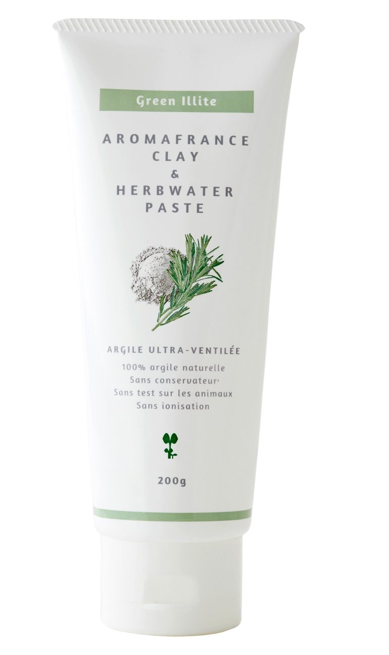 迅速発送 アロマフランス クレイ＆ハーブウォーター ペースト 200g
