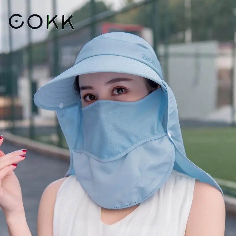 Cokk-女性用サンハット,通気性のあるサンハット,屋外,自転車,ビーチ,バイザー,広いつば,女性用,新しいコレクション - 200000297