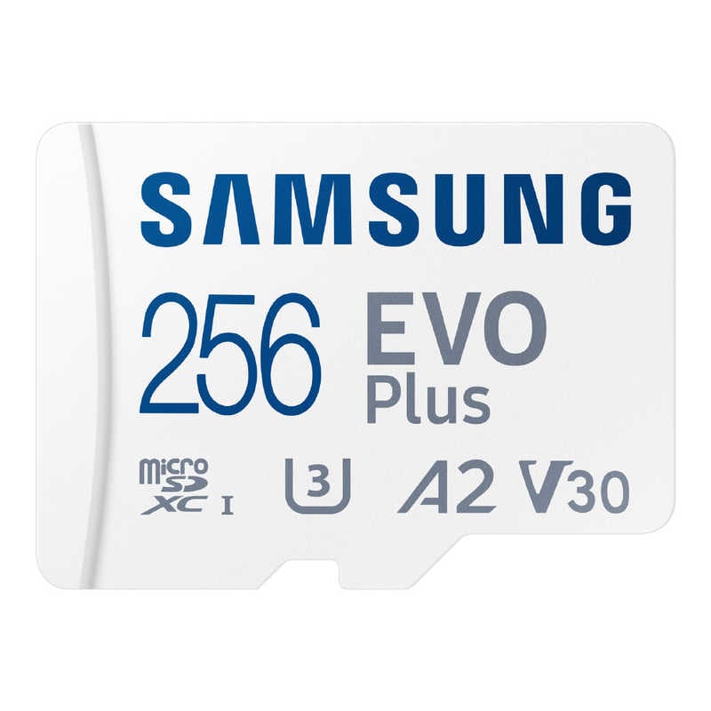 SAMSUNG　(国内正規品)microSDXCカード EVO Plus 最大転送速度160MB/秒 ［Class10 /256GB］ ホワイト　MB-MC256SA/CO