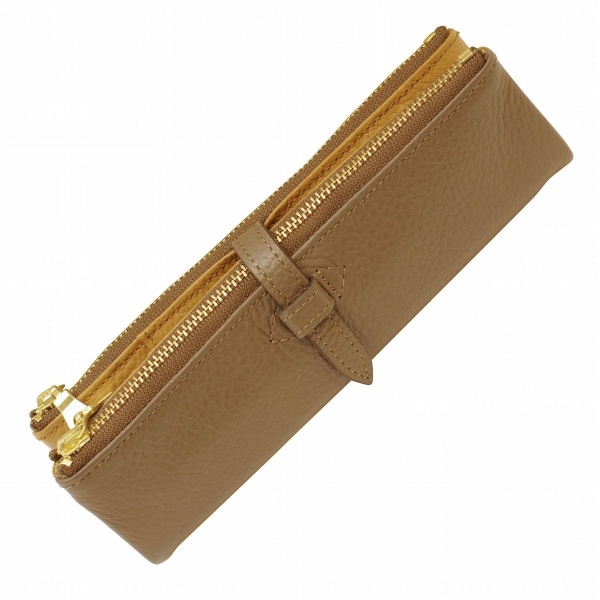 本革製 ルポ2/セカンド ペンケース【グレージュ】イタリアンレザー 筆箱 RPS2-81GE