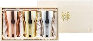 「輝」純銅ビアタンブラー 金銀銅 3pcセット KG-08