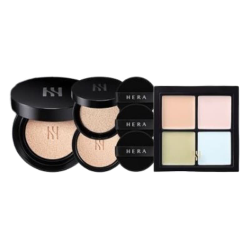 [本品+レフィル] ブラッククッション(+ミニクッション21N,パレット,パフ1枚/17N,21C,21N 限定)