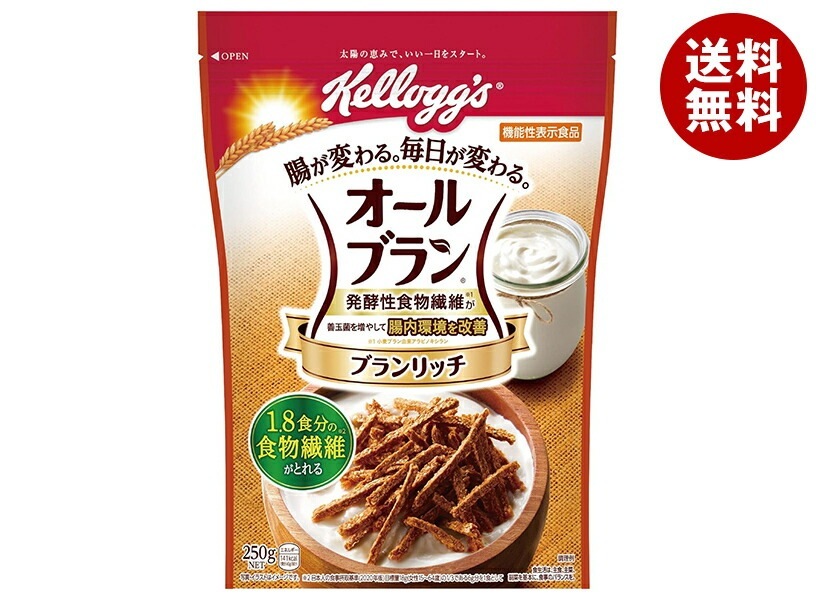 ケロッグ オールブラン ブランリッチ 250g×6袋入×(2ケース)