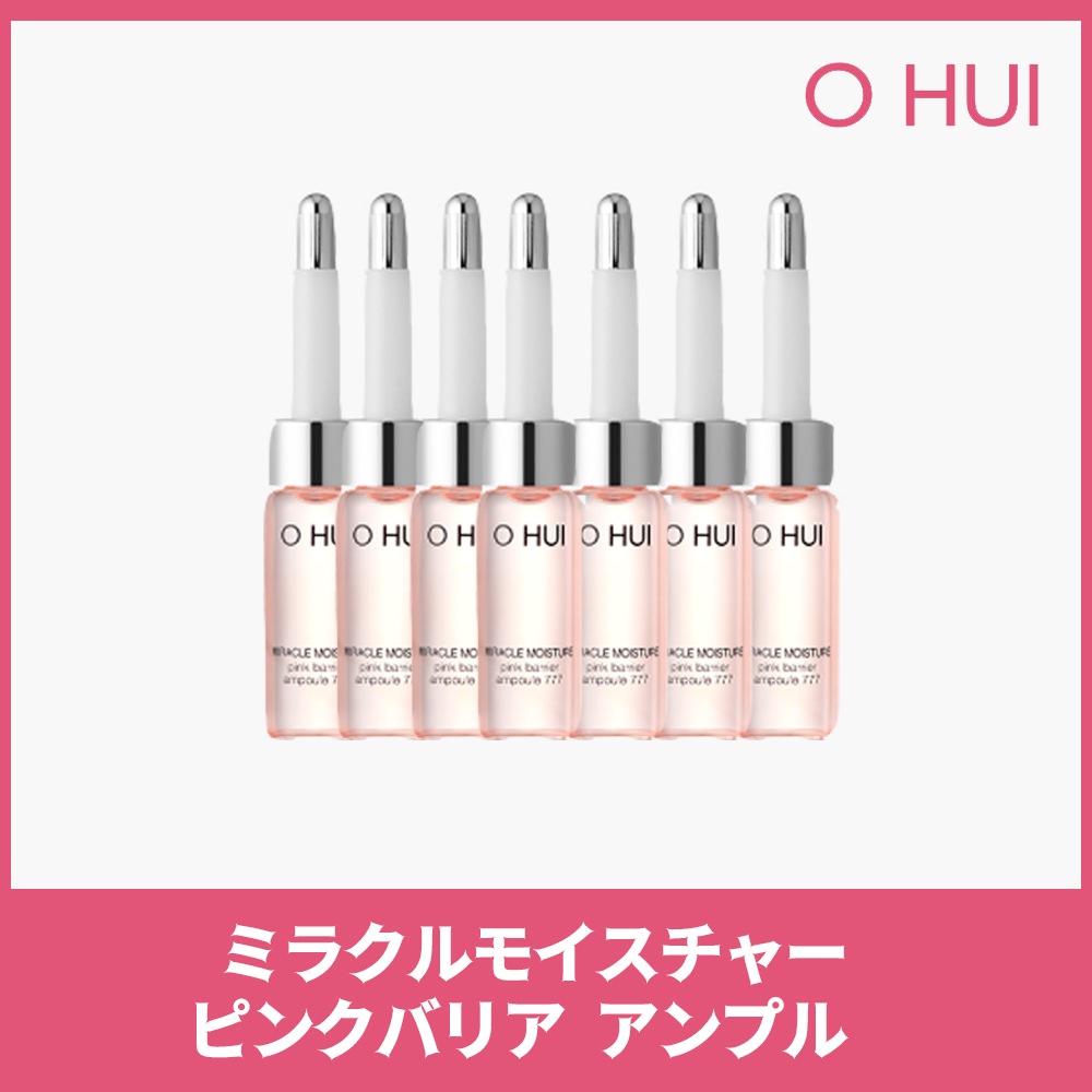 ミラクル モイスチャー ピンクバリア アンプル 7777ml*7ea しっとり/水分/ウォータリー/さわやか/お代わり/