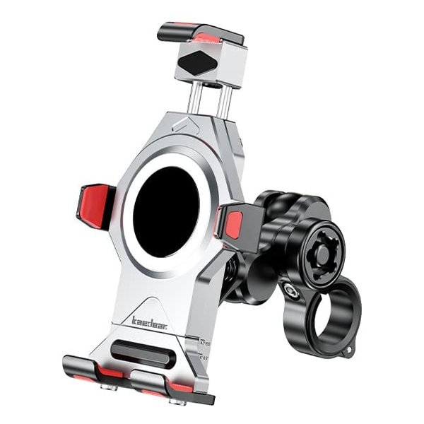 バイク用スマホホルダー メタルクロー シルバー KDR-M23C-S