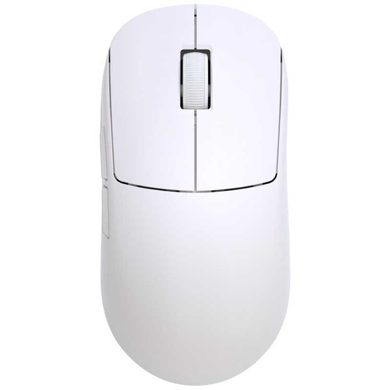 ANDGAMER　ワイヤレスマウス 時雨 シグレ 8000Hz 26000DPI PAW3395 ［光学式 /有線/無線 /2ボタン /USB (Type-C)］ ホワイト　2001WHA1