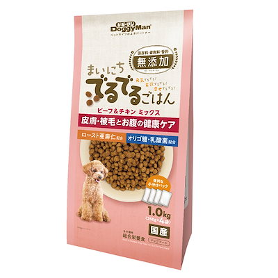 他サイト： ドッグフード　まいにちでるでるごはん　皮膚・被毛とお腹の健康ケア　１ｋｇ　ＣＲＣ45―05―99―00―00の商品画像