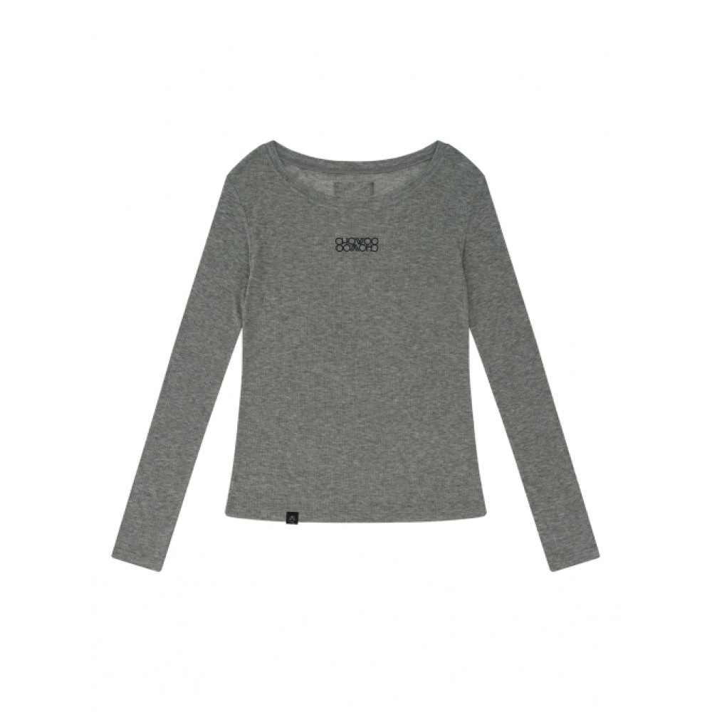 チャウーグレーロングスリーブ T シャツ 7,738円
