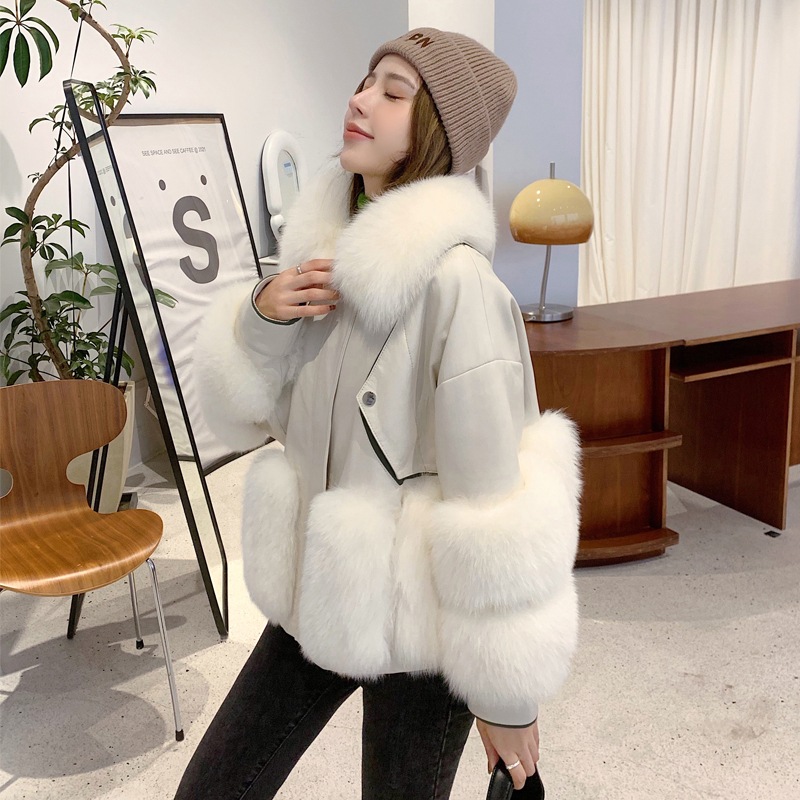 ファー ジャケット ファーコート フォックスファーコート ファージャケット