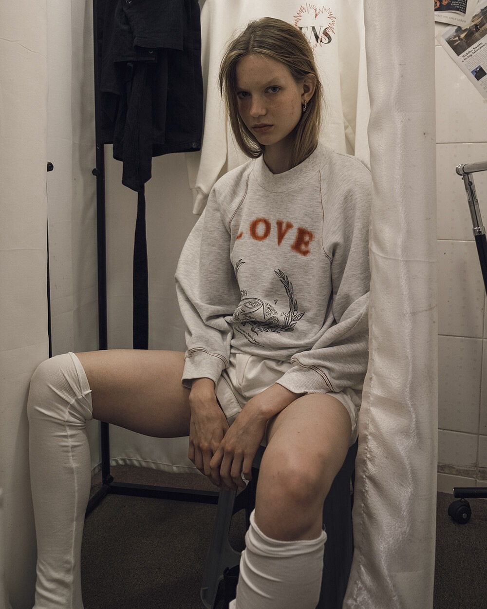 FW 22 Love Printed Sweater Shirt