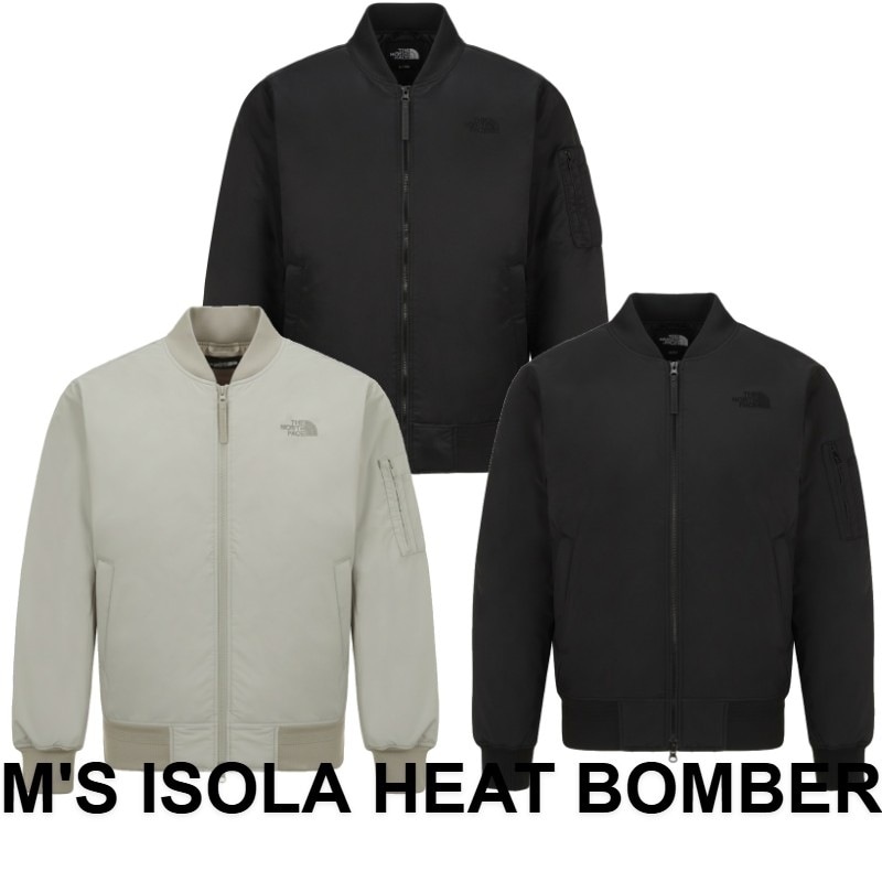 韓国正規品保証 関税負担なNJ3NR53A MS ISOLA HEAT BOMBERデイリー 基本 着装 男子 女子 人気 韓国 ファッション 男女共用 アウトドア