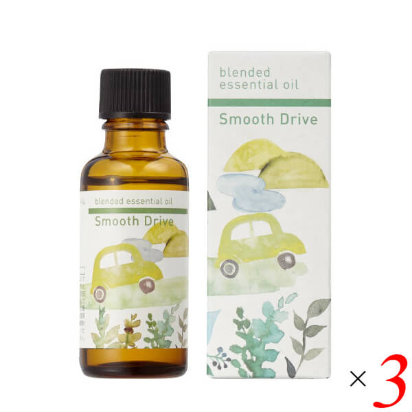 生活の木 ブレンドエッセンシャルオイル スムーズドライブ 30ml 3本セット
