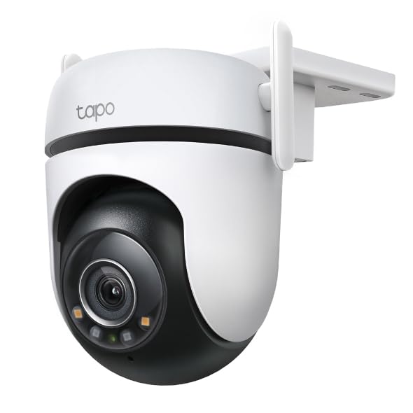 TP-Link tapo 屋外カメラ WiFi ネットワークカメラ 無線/有線接続 みまもりカメラ 防犯カメラ 屋内/屋外 パン/チルト対応 スマホ アプリ 動体/人物/車両検知 2K QHD スター
