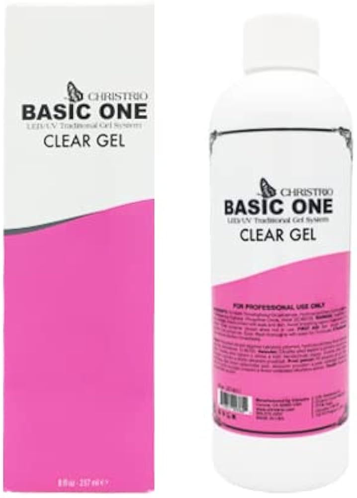 【２個セット】ベーシックワン クリア ジェル 237ml LED＆UV対応 ベース・トップコート