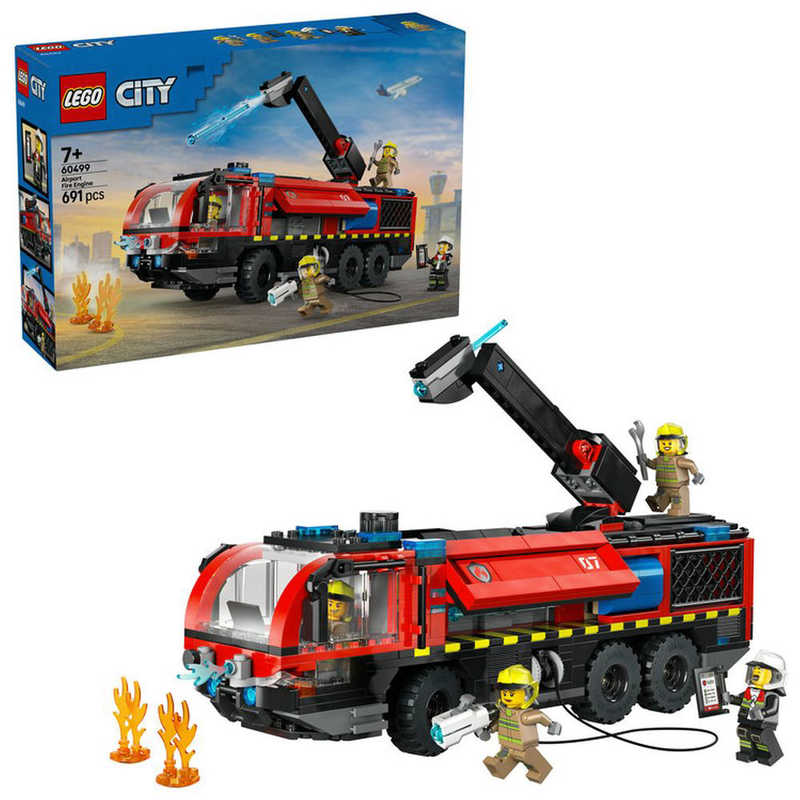 レゴジャパン　レゴ(LEGO) シティ 空港用消防車　60499