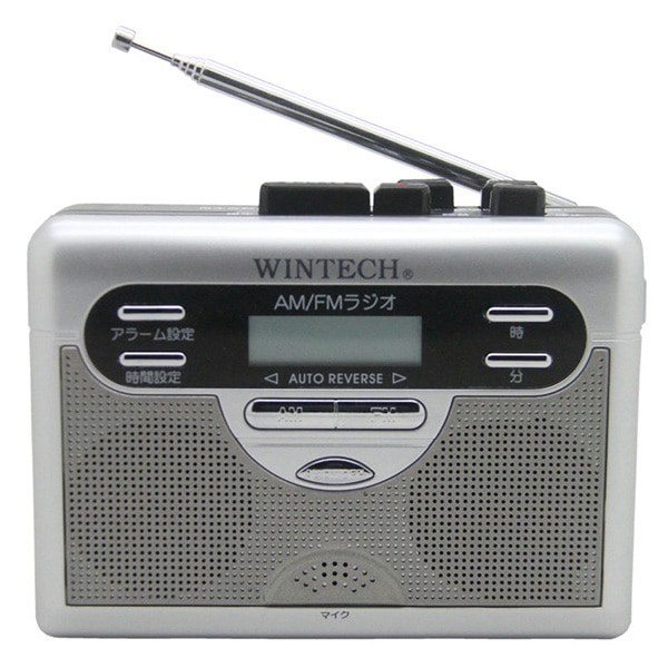 WINTECH PCT-11R ラジオ付テープレコーダー PCT11R