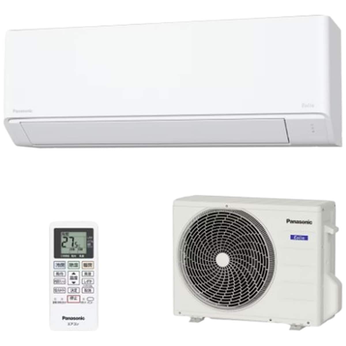 Panasonic パナソニック ルームエアコン Eolia エオリア CS-226DFL-W 2.2kW 主に6畳用 2026年モデル Fシリーズ 軒先配送のみ