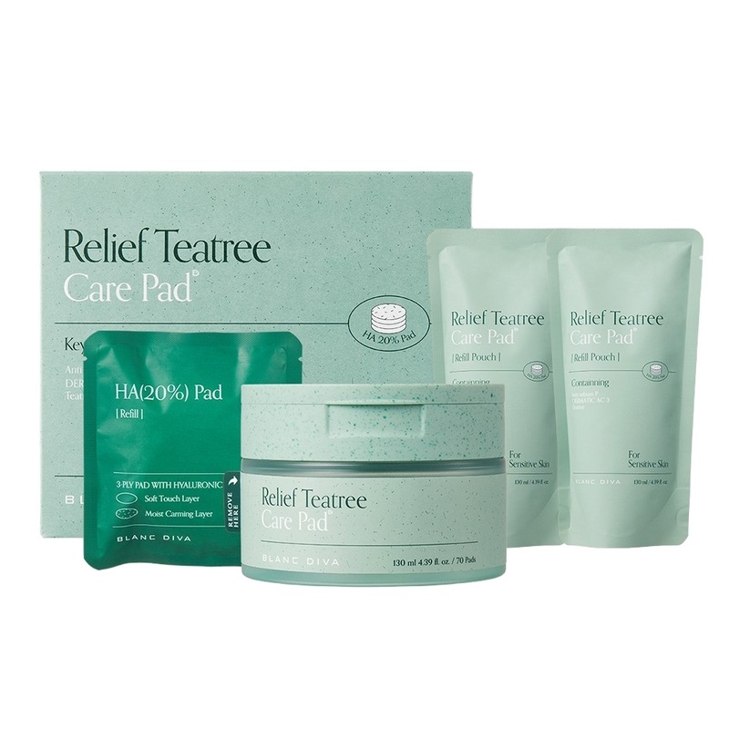 ブランディバレリーフティーツリーケアパッド