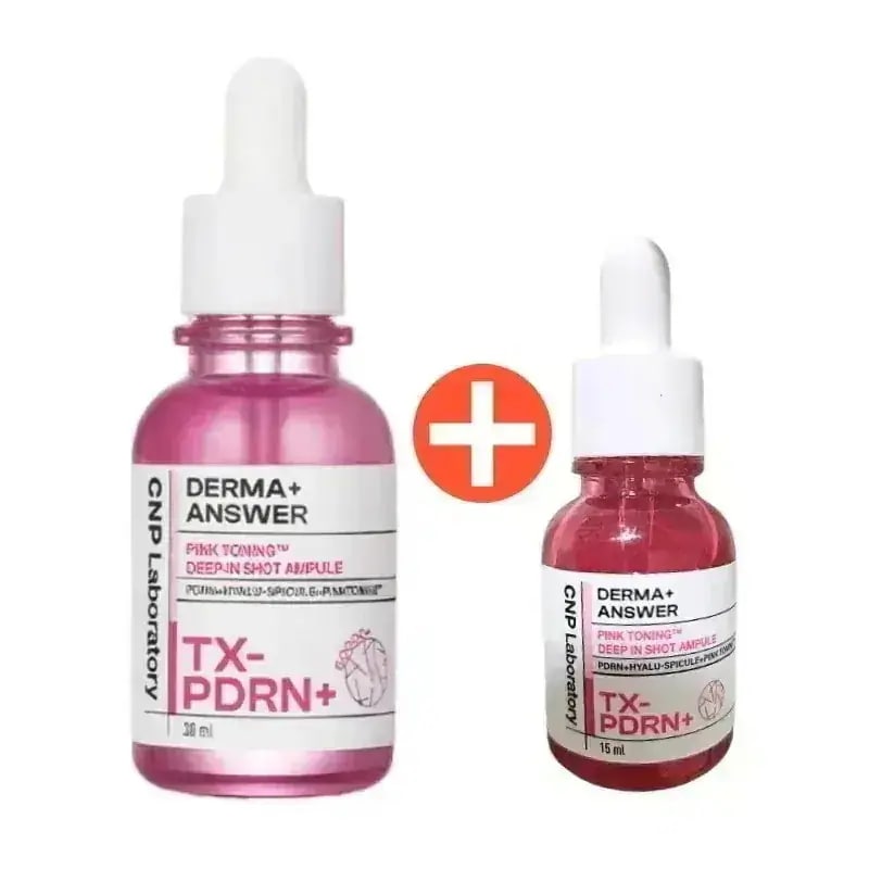 [跡取りティーケア/PDRN] ダーマアンサー ピンクトーニング ディープインショット アンプル 30ml 企画 (+15ml)