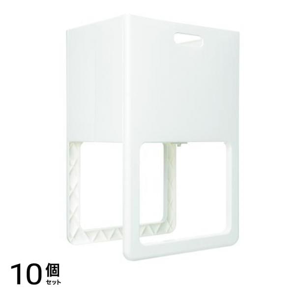ISETO 折りたたみ&脚付きバスケット ACOT(アコット) 1個入 (ホワイト) 10個セット 107,250円