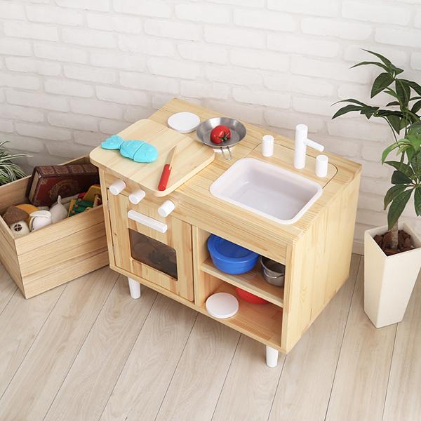 おままごと キッチン 飯事 シンク 知育 子供用 こども用 遊び場 知育 オモチャ 玩具 テーブル 机 デスク おしゃれ かわいい インテリア 家具
