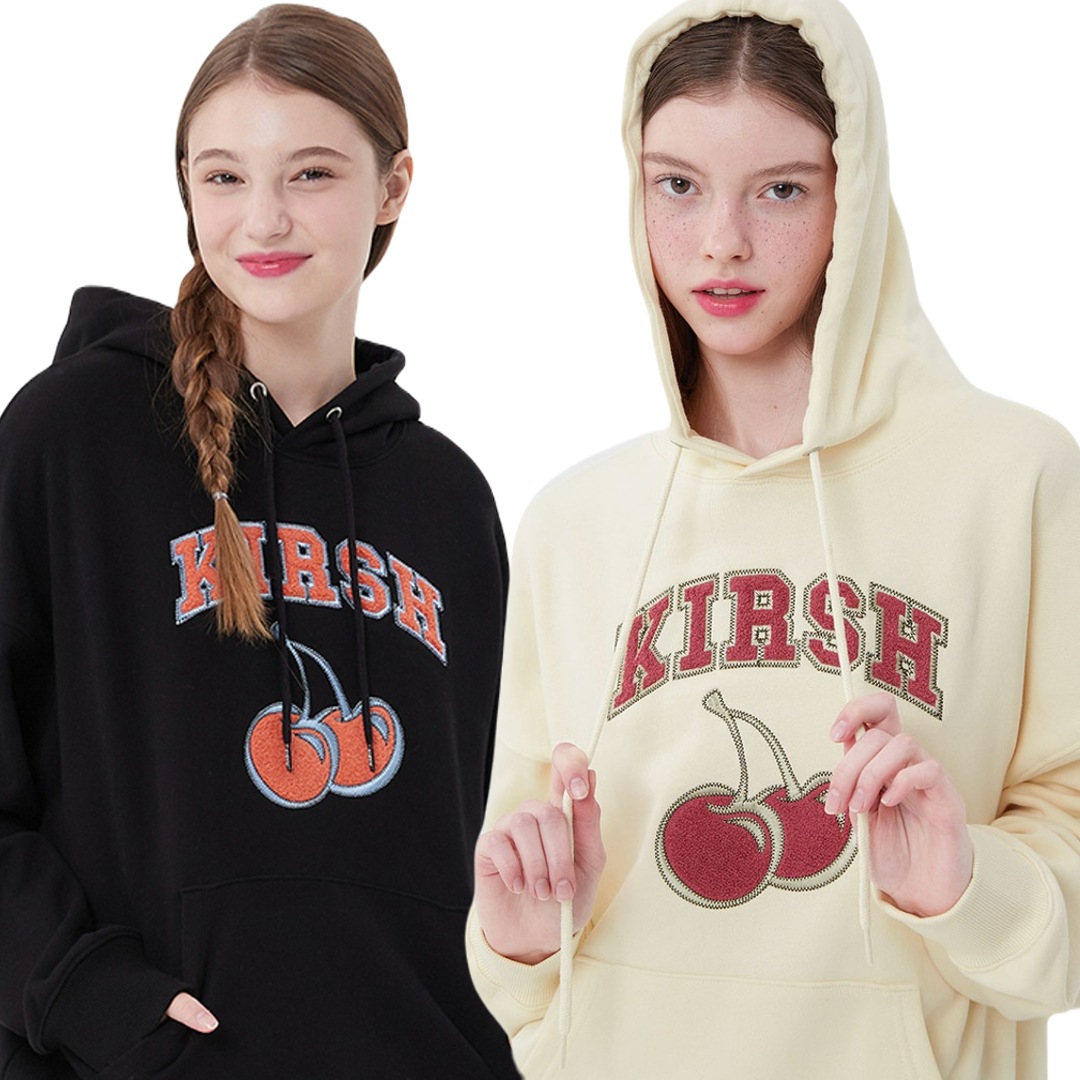 ARCH LOGO CHERRY HOODIE