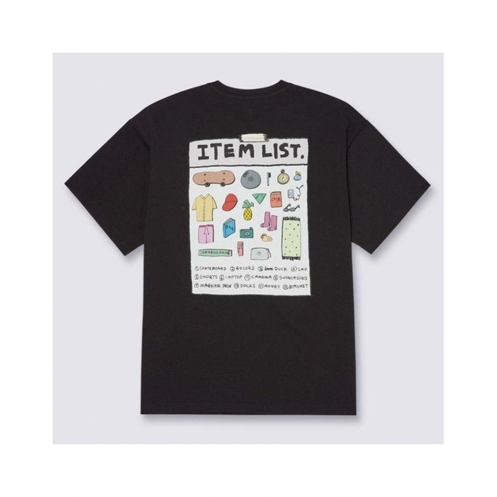 Vans アーティストコレクション Vans X Riroo アイテムリスト T シャツブラック
