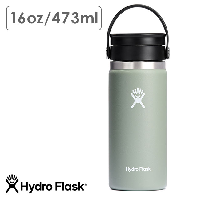 コーヒー 473ml フレックスシップ ワイドマウス [8900550126232] 16oz テンレス コーヒーボトル 水筒 直飲み 保温 保冷 アウトドア オフィス ジム ハワイ Agave