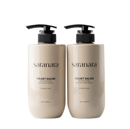 ベルベットサロン プロテイン バームパフューム シャンプー & トリートメント (鎮静/弾力/保湿/栄養供給/活力/しわ防止)