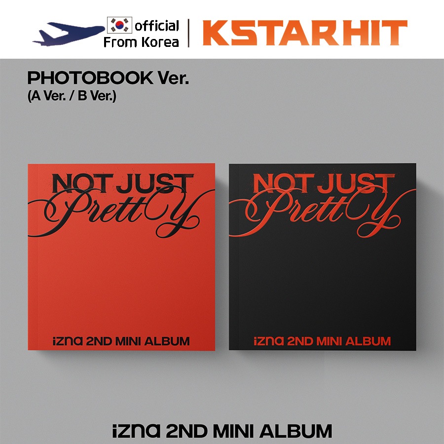 (+特典/ 2種 セット/ PHOTOBOOK Ver.) izna - Not Just Pretty (ミニアルバム2集)