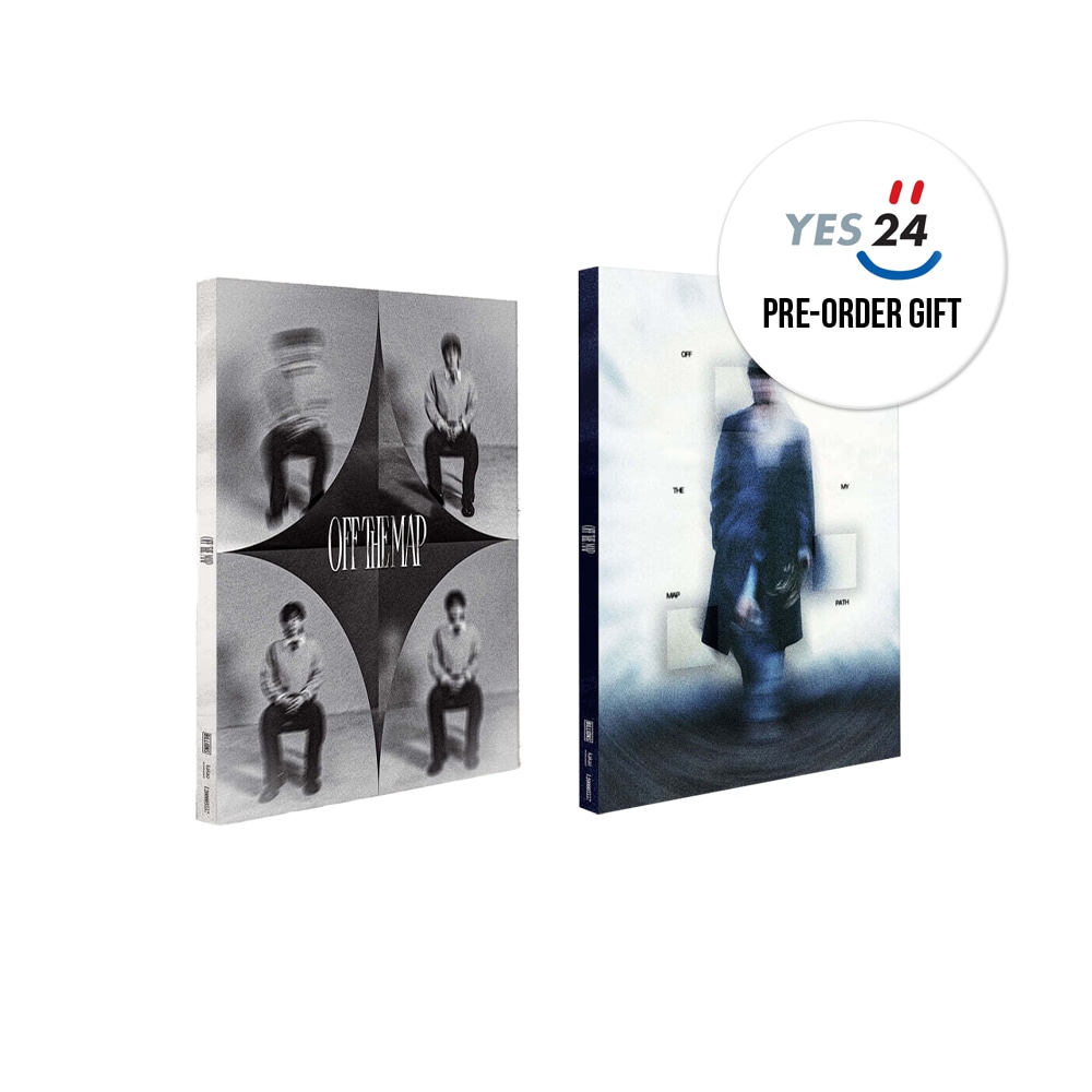 【YES24特典選択】 INFINITE Kim Sungkyu - OFF THE MAP / アルバム2種セット / PHOTOBOOK + CD-R + POST CARD + POLAROID
