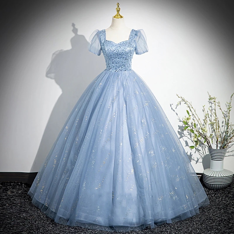 非常にエレガントなイブニングドレス控えめな贅沢高級な宴会ドレス誕生日パーティー成人式声楽試験洗練された舞踏会のガウンに最適です