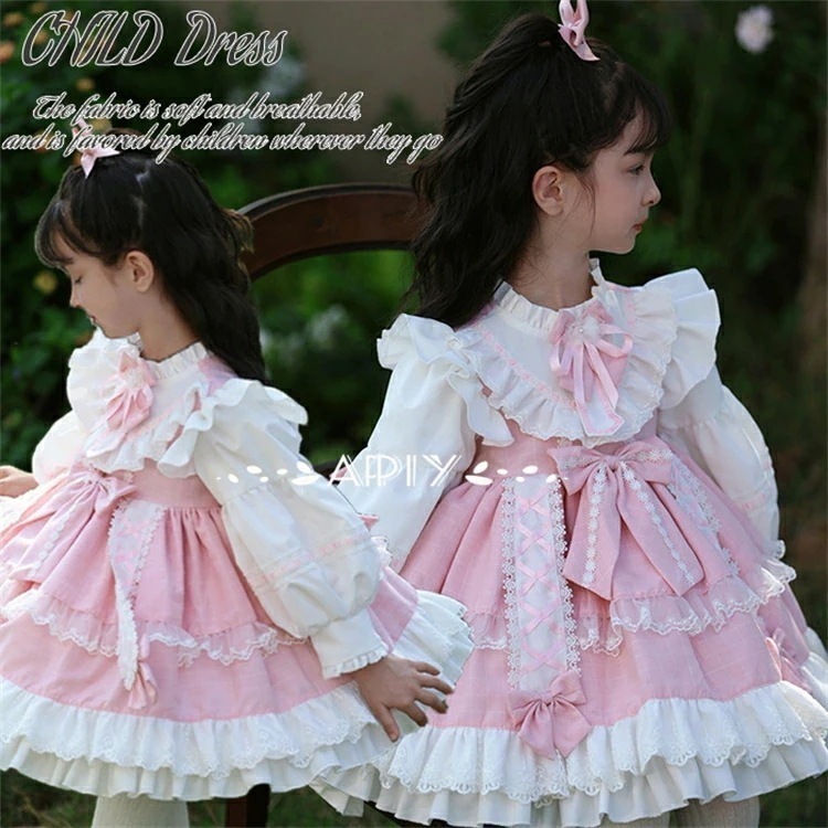 新品限時!優!惠!A231ロリータワンピース 女子 子供服 プリンセスドレス キッズドレス ベビーロリータドレス 可愛い 赤ちゃん お宮参り 結婚式 ピアノ発表会 誕 七五三 Lolita ロリータ