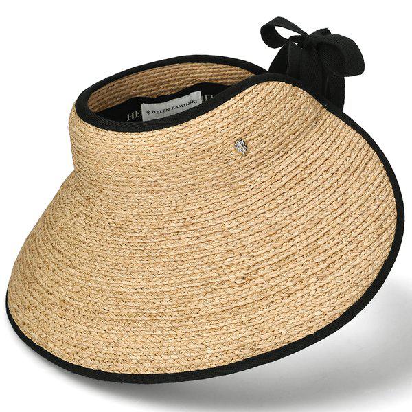 本日発送 26SS マイ バイザー サンキャップ HAT50315 ナチュラル ミッドナイト