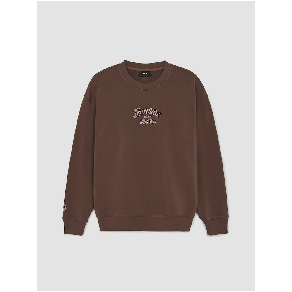 MLB ビンテージバーシティスモールグラフィックスウェットシャツ BOS (Mg.Brown) QHHC3AMTN1044-43BRM