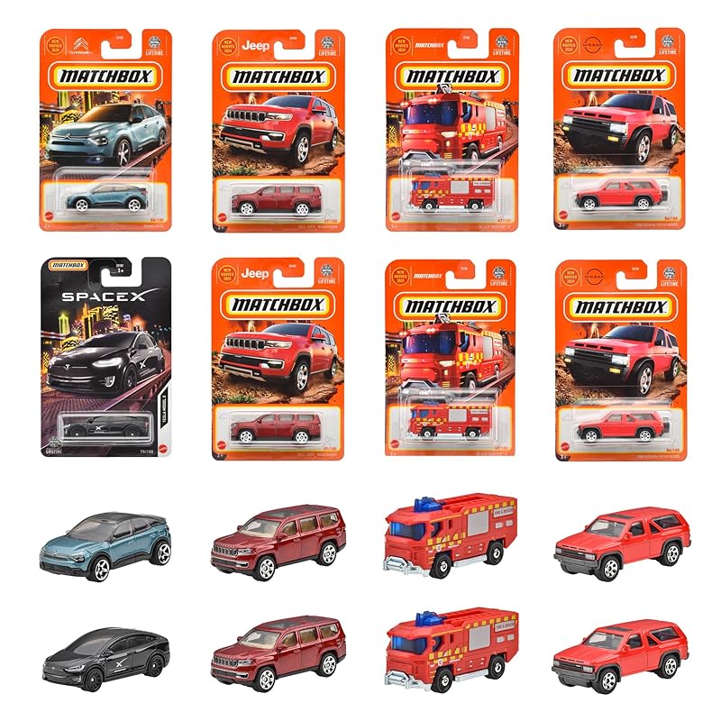 マッチボックス(Matchbox) ベーシックカー Lアソート 乗り物おもちゃ ミニカー 24台入り BOX販売 3歳から マルチ 98BL-30782 7,265円