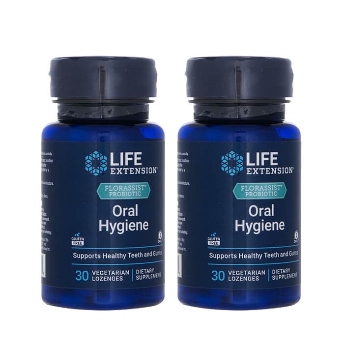 ライフエクステンション オーラルハイジーン30錠 2本 LE 海外発送便商品